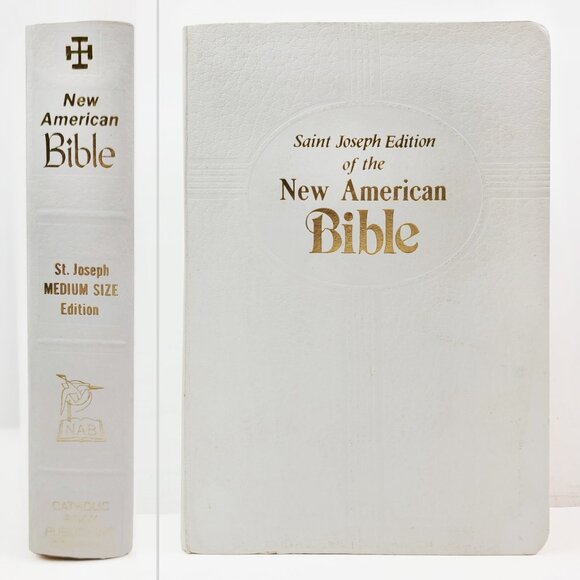 Saint Joseph New American Bible Catholic Publishing Medium Size VTG 90s Unread - Picture 1 of 10